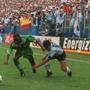 Foxboro Stadium hosted six matches during the 1994 World Cup, including this one between Argentina and Nigeria.